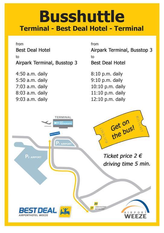 Best Deal Airporthotel Weeze Dış mekan fotoğraf